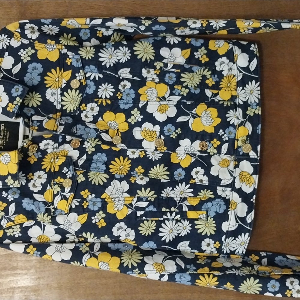 Juicy Couture Floral Jacket